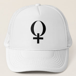 Planet Venus Symbol (black) Trucker Hat