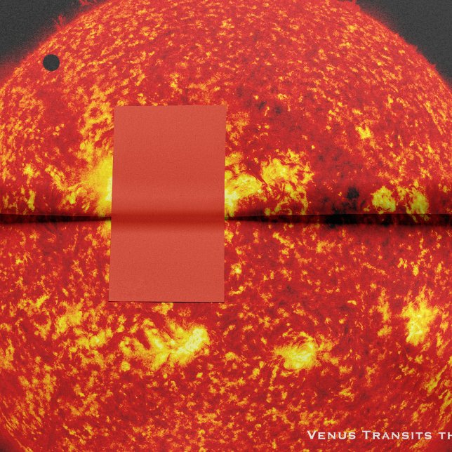 Planet Venus Transits the Sun, Hi-Res Tissue Paper (Creator Uploaded)