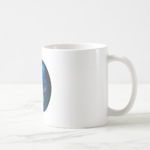 Planet Watercolor Classic White Mug