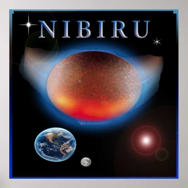 Planet X Nibiru Poster (Front)