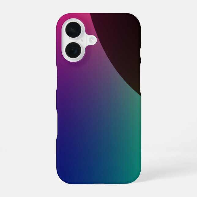 Planetary Aurora iPhone 16 Case (Back)