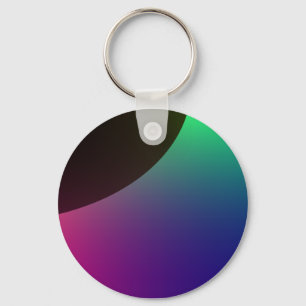Planetary Aurora Keychain