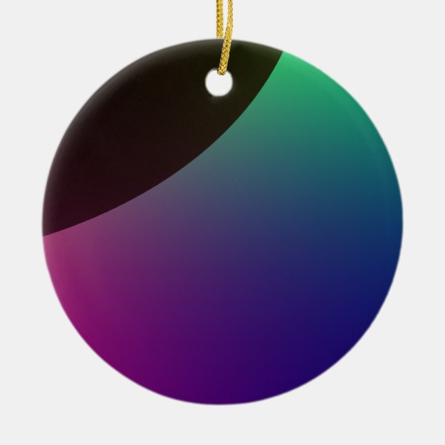 Planetary Aurora Ornament (Front)