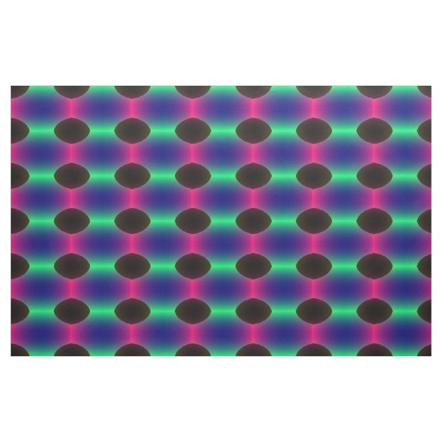 Planetary Aurora Patterned Fabric (Yard)