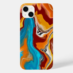 Planetary Bliss Fluid Digital Art Case-Mate iPhone 14 Plus Case