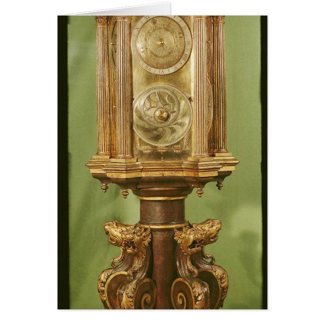 Planetary clock, completed in 1520 (Front)