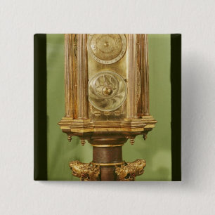 Planetary clock, completed in 1520 15 cm square badge