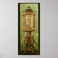 Planetary clock, completed in 1520