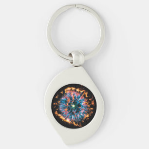 Planetary Nebula NGC 6751 Hubble Space Photo Key Ring