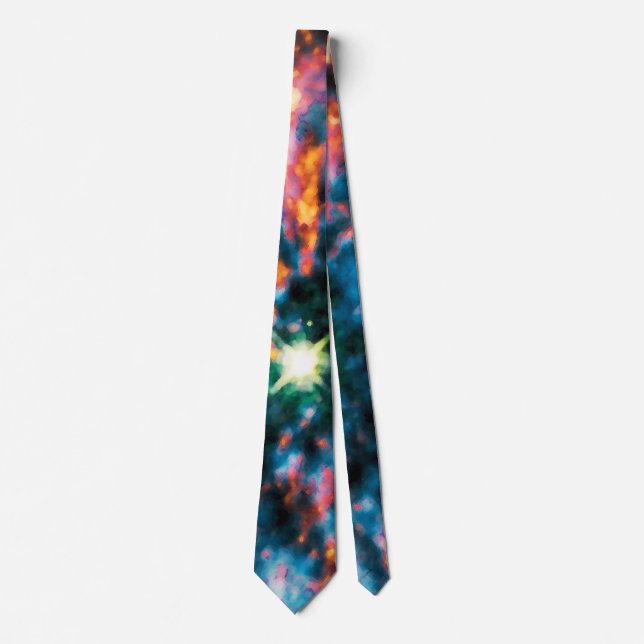 Planetary Nebula NGC 6751 Hubble Space Photo Tie (Front)