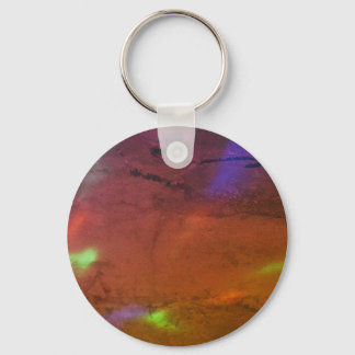 Planetary neon lights key ring