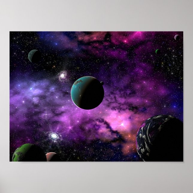 Planetary Space Poster (Front)