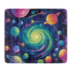Planetary Spin Cutting Board