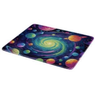 Planetary Spin  Cutting Board