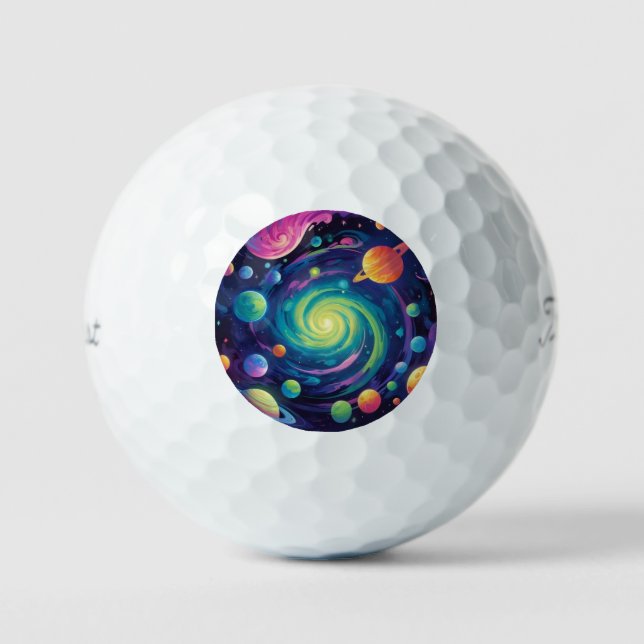 Planetary Spin  Golf Balls (Front)
