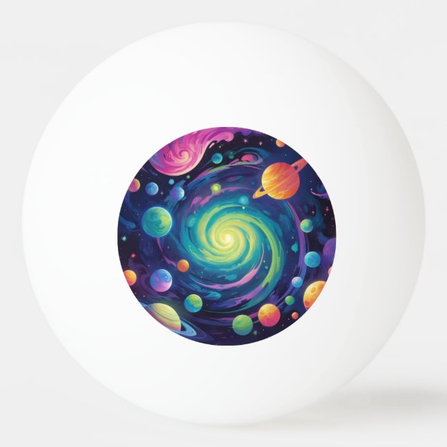 Planetary Spin Ping Pong Ball (Front)