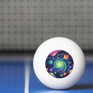 Planetary Spin Ping Pong Ball