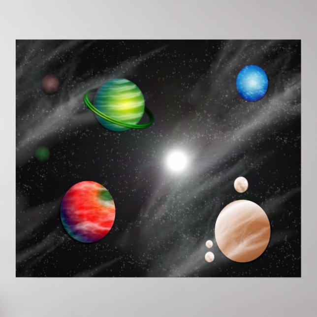 Planetary System Poster (Front)