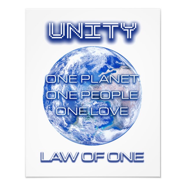 Planetary Unity poster (Front)