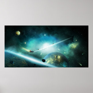 Planetary War Poster