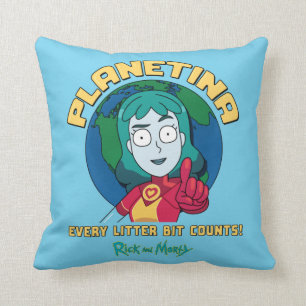 Planetina - Every Litter Bit Counts Cushion