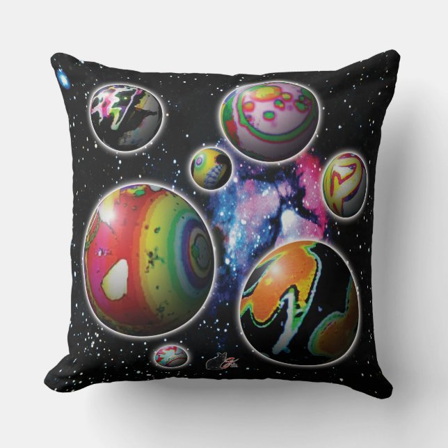 Planetoids Cushion (Front)