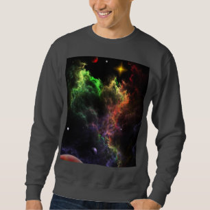Planetoids In The Nebula Cluster Basic Sweatshirt