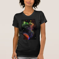 Planetoids In The Nebula Cluster Space Art