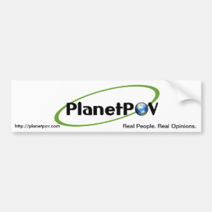 PlanetPOV - Bumper Sticker #1
