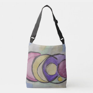 Planets Abstract Art Crossbody Bag