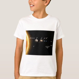 Planets and Dwarf planets Space NASA T-Shirt