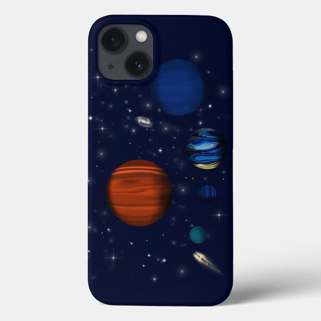 Planets and galaxies in space Case-Mate iPhone case (Back)