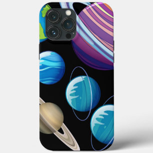 Planets and Rocket ships Case-Mate iPhone Case