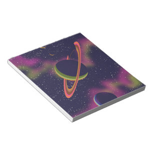 Planets and Stars Notepad