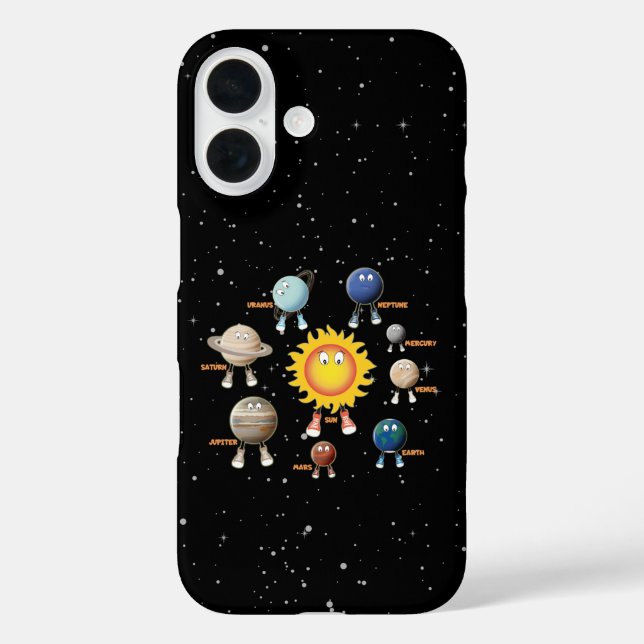 Planets and The Solar System Case-Mate iPhone Case (Back)