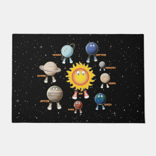 Planets and The Solar System Doormat