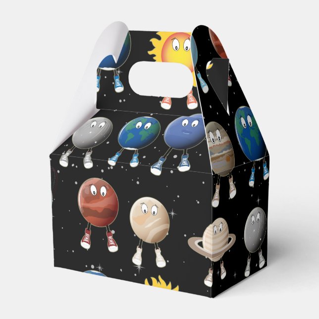 Planets and The Solar System Favour Box (Front Side)