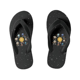 Planets and The Solar System Kid's Thongs