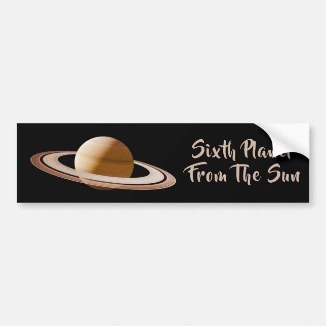 Planets Bumper Sticker (Front)