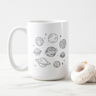 Planets coffee mug