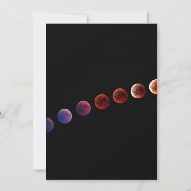 Planets in solar system like life invitation (Front)