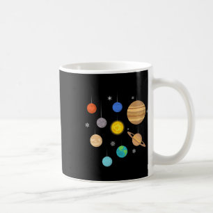 Planets In Space Coffee Mug