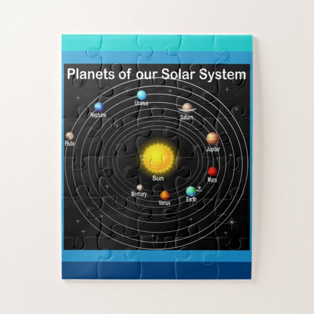 Planets Jigsaw Puzzle (Vertical)