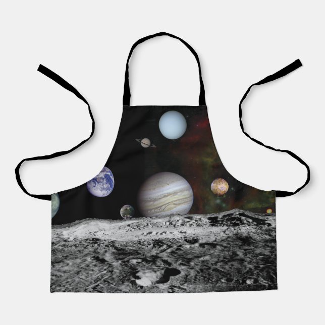 Planets of the solar system apron (Front)