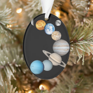 Planets of the solar system (Colour Changeable) Ornament