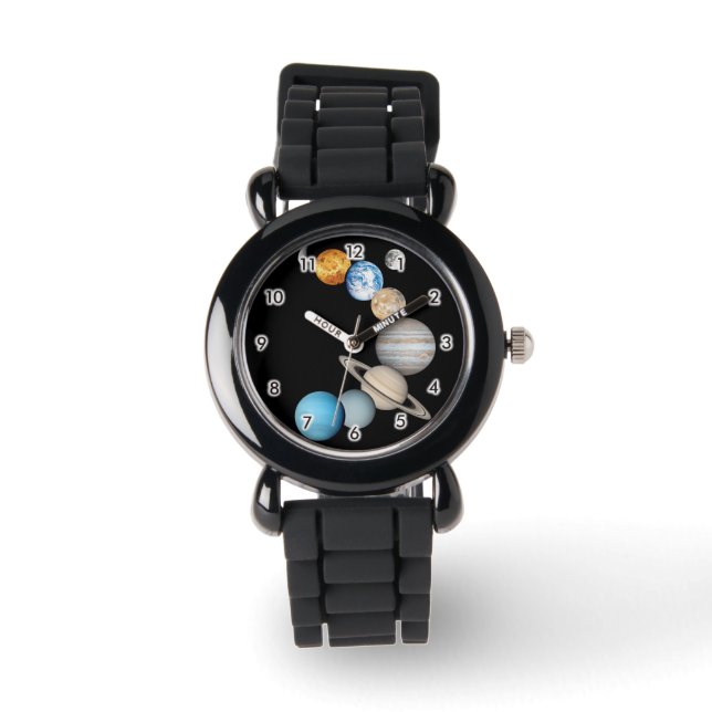 Planets of the solar system (Colour Changeable) Wa Watch (Front)
