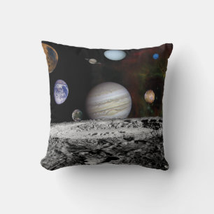 Planets of the solar system cushion