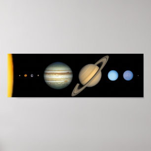 Planets of the Solar System Poster