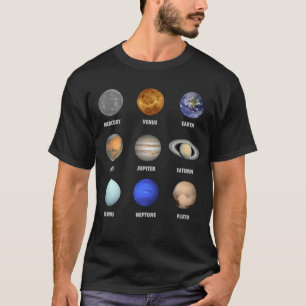 Planets of The Solar System T-Shirt