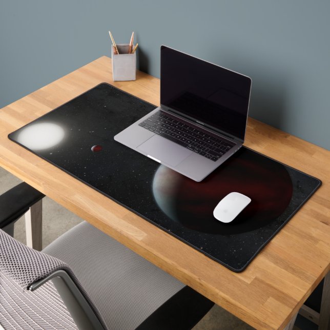 Planets Orbiting The Sun-Like Star Epic 249731291 Desk Mat (Office 2)
